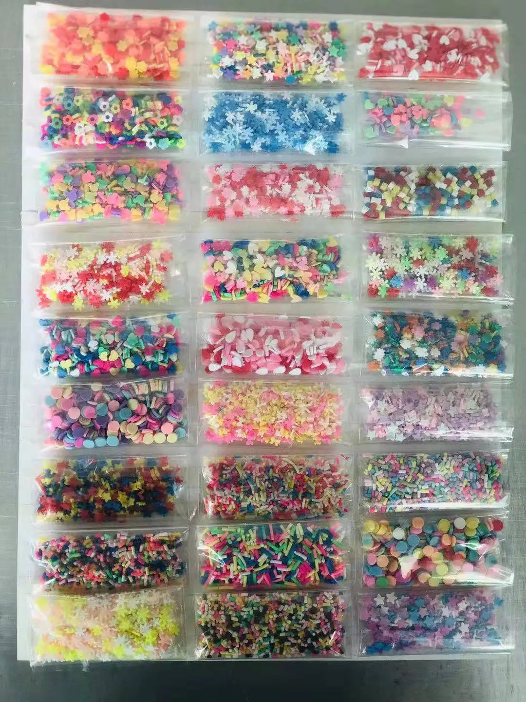 High Quality Polymer Clay Sprinkles and Mix Clay Slices for Slime Filler DIY Christmas Decorations and Crafts