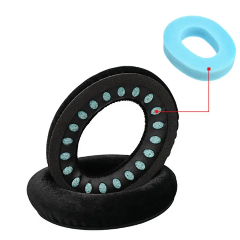 Replacement VELVET Ear Pad for BOSE QC15 QC35 QC25 Soundtrue Headphones Memory Foam Ear Cushion Ear Cups Ear Cover Earpads