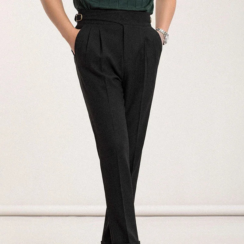 Wholesale Direct Sales Men's Business Trousers Casual Pants Straight Suit Pants Trousers for Man