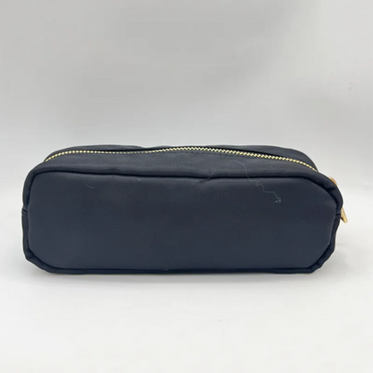 RTS Stock Nylon Girls Durable Colorful Simple School Bag Holder Storage Pouch Bag Gift Cute Marker Pen Classic Slim Pencil Case