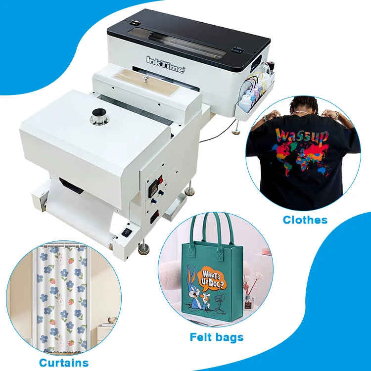 Best A3 DTF Printer 30cm New Condition PET Film Printing with Powder Shaking Machine
