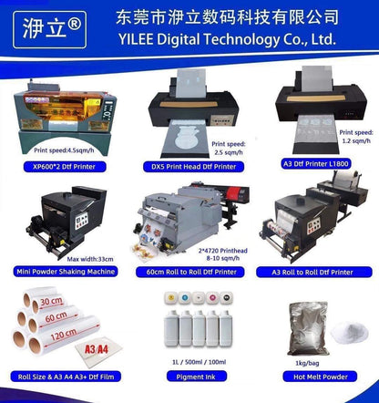Small Business Machine Ideas Dtf Impresora A4 L8050 Dtf Printer with White Ink Circulation System for Epsn L805 Printer