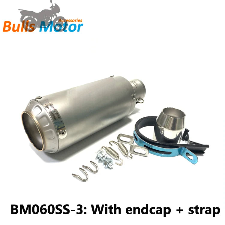 Universal Motorcycle Exhaust Pipe Muffler 1000cc Racing Exhaust Escape Moto for Honda CRF 230 Kawasakis ER6N Z1000 Z900 Silencer