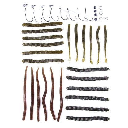 High Quality  Fishing Lures Soft Lure Fishing Combo Set
