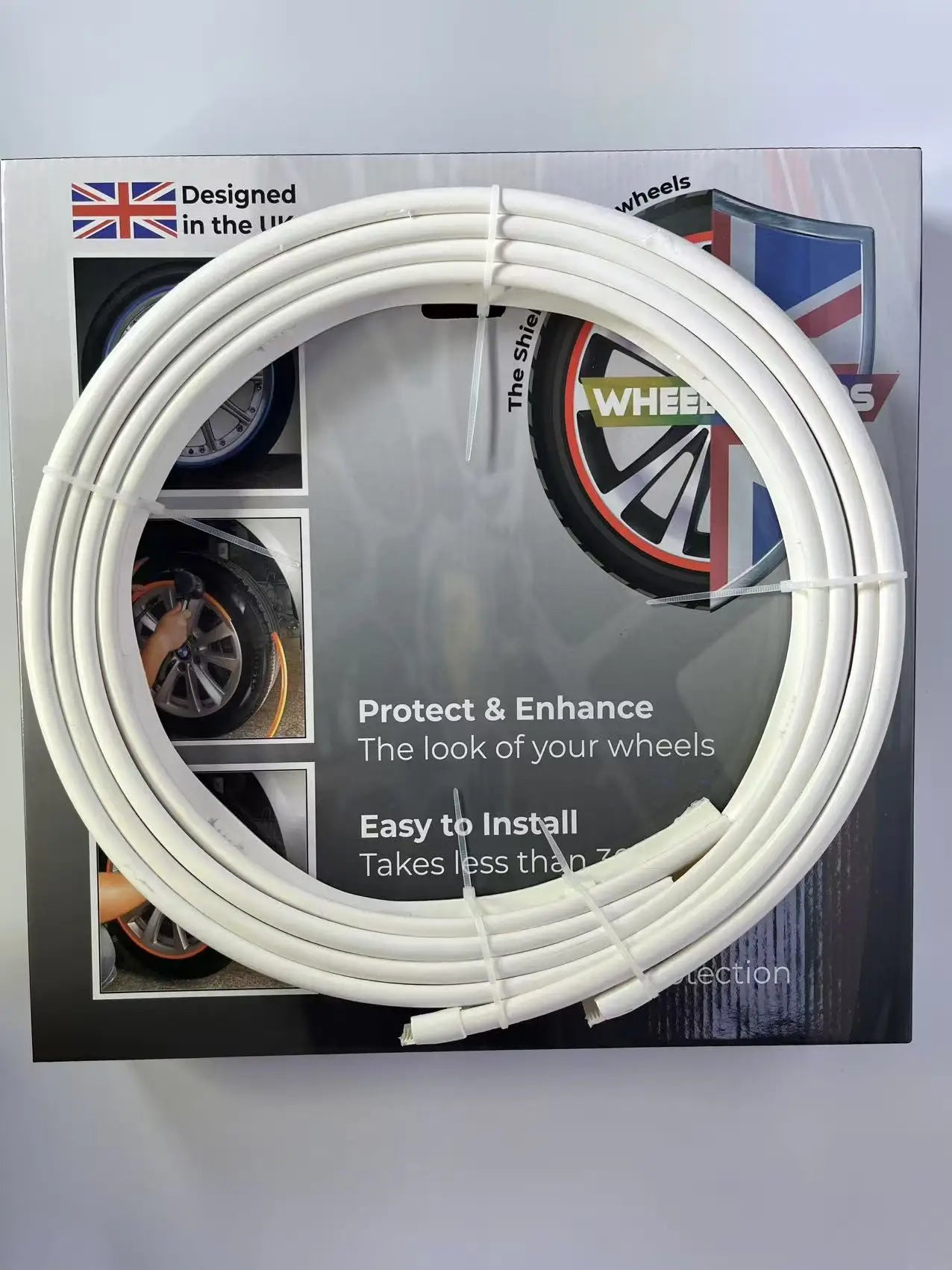 Sports Rim Guard Wheel Protector Steel Ring Plastic Strip Car Rim Protectors Wheel Car Rim Protectors