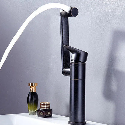 Faucet 360 Rotating Single Hole Multifunctional Hot and Cold Water Home Kitchen Bathroom Faucet