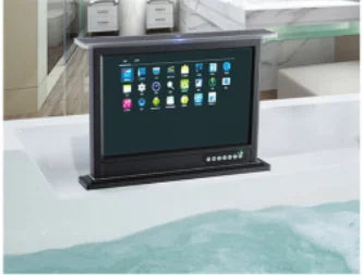 Modern 17" Pop-Up TV Lift Digital Display ABS Bathtub Hot Tub Waterproof Electric Heated 110V/220V SOWO TV-W17 Transom Windows