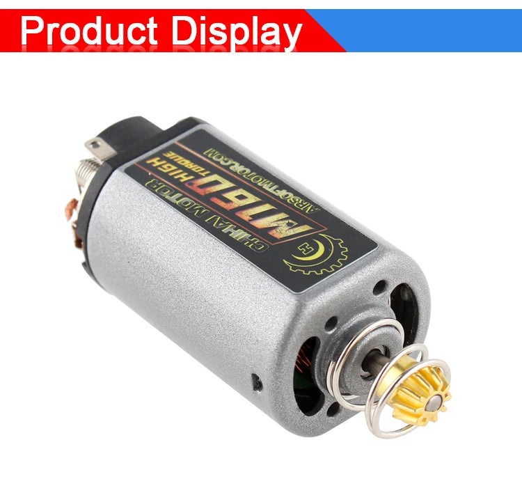 Chihai Motor CHF-480WA-22TPA M160 N35 NdFeB 25000RPM High Torque Motor AEG Motor Short Axis for Ver.3 Gearbox AK Series Airsoft