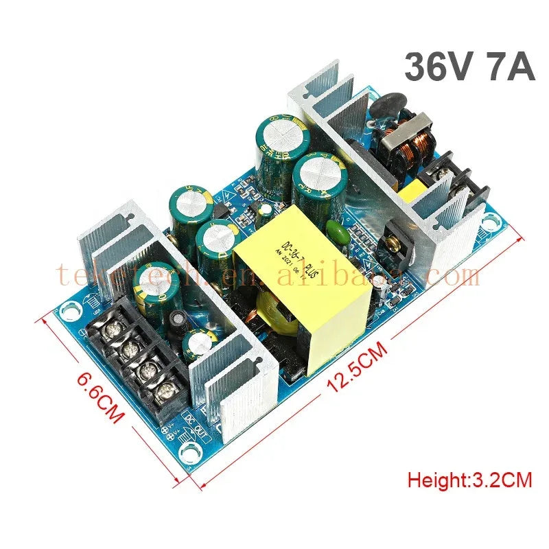 AC 100-240V to DC 24V 6-9A5V12V 24V 36V 48V 1A 2A 3A 4A 8A Power Supply Module Board Switch AC-DC Switch Power Supply Module