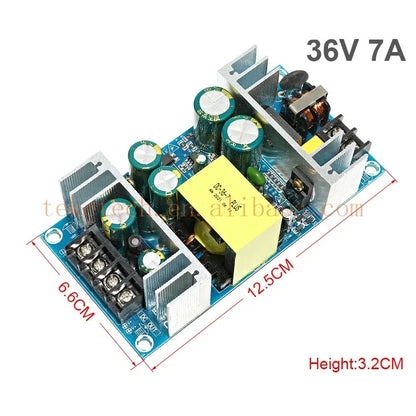 AC 100-240V to DC 24V 6-9A5V12V 24V 36V 48V 1A 2A 3A 4A 8A Power Supply Module Board Switch AC-DC Switch Power Supply Module