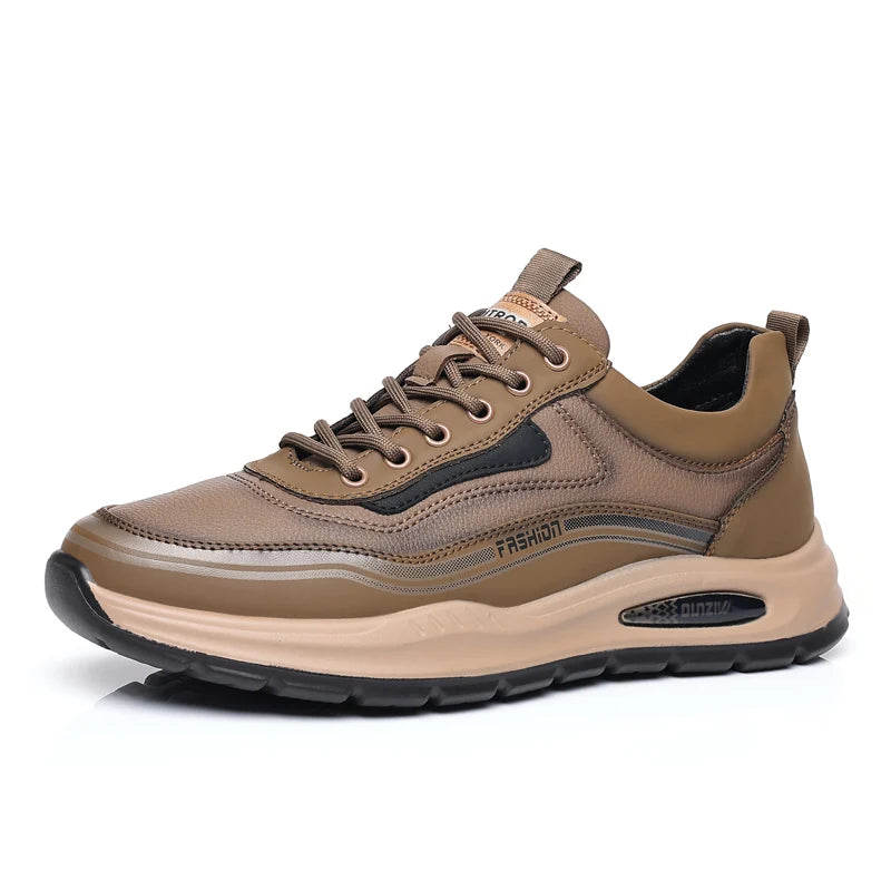 New High Quality Sepatu Bekas Original Branded Sneaker Real Cow Leather Top Men's Casual Shoes Business Classic Design Factory