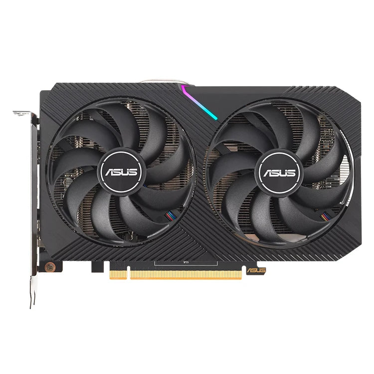 ASUS AMD Dual Radeon RX 6500 XT OC Edition 4G Graphics Card with 64 Bit PCI Express 4.0 4GB GDDR6 Memory Video Card