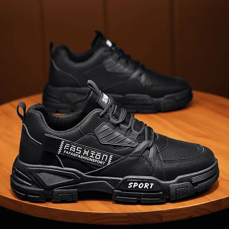 Y Men's Shoes New Breathable Cargo Shoes Men's Versatile Platform Soles Construction Site Working Footwear Sports Board Shoes