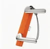 240W 2-in-1 Black/Orange Fast Charging Foldable Nylon Bracket Type-C to Type-C Data Cable with Phone/Tablet Stand for IOS