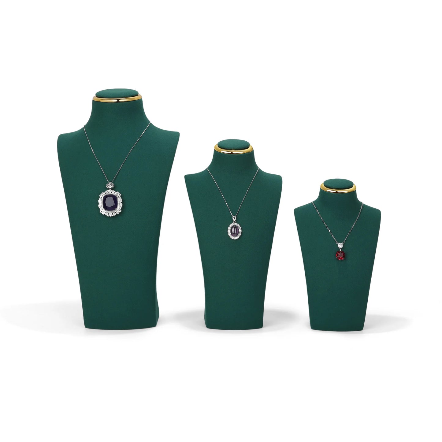 Jewelry Display Stand Jewellery Mannequin Jewelry Stand Set Jewelry Display Velvet Necklace Holder Jewellery Display Necklace