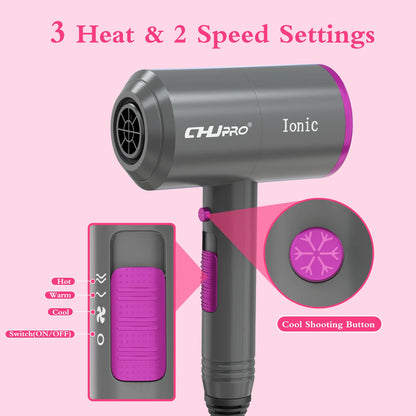 Wholesale Professional Salon Household Negative Ionic Hair Dryer 2000W AC Motor Hot Cool Hair Dryer With Diffuser