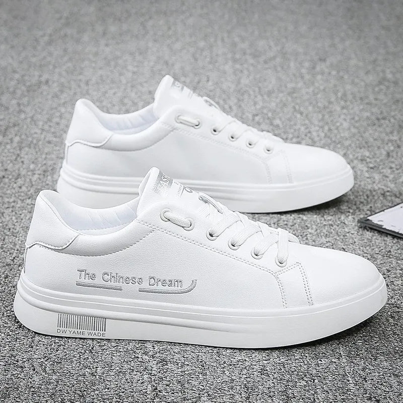 New Men's Shoes Summer Breathable Thin Mesh Anti Odor Casual White Board Shoes Versatile Men's Sports Shoes