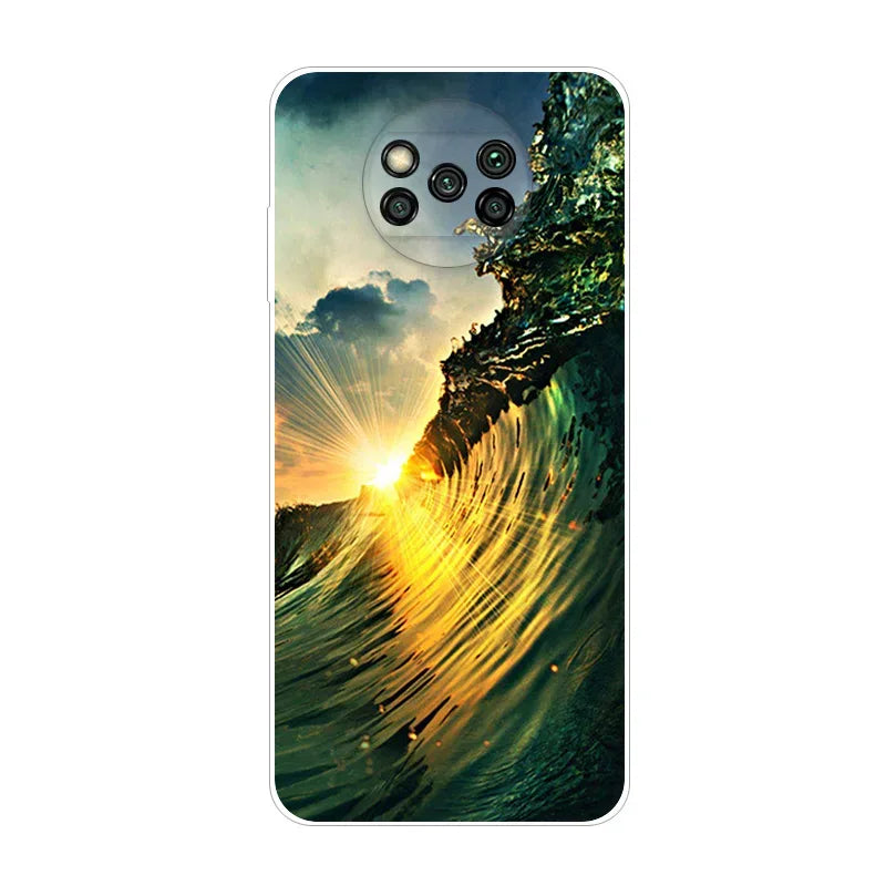Phone Case For Poco X3 Pro Cover TPU Coque Cool Slim Clear Covers for Xiaomi Poco X3 NFC Case PocX3 X 3 Silicon Funda Cartoon