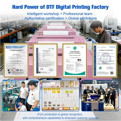 US Local Stock 13 Inch XP600 Head Inkjet DTF Printer Heat Transfer T-shirt Printing Machine for Small Business Print Store