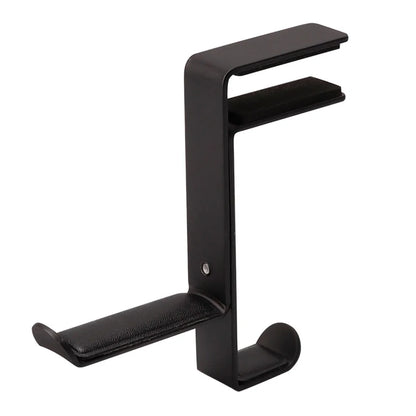 POYATU Desk Mount Universal Office Hanger Gaming Headphone Stand Bracket Display Rack Headset Holder Space Saving Table Clamp