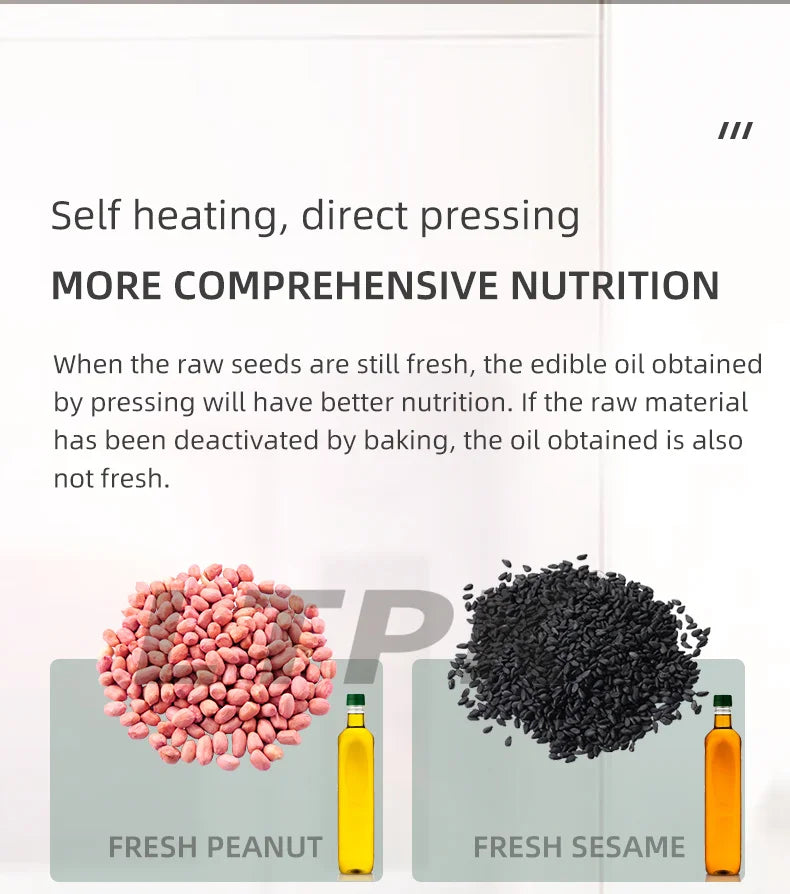 B02 Full Automatic Mini Small Household Home Use Oil Extraction Making Edible Olive Oil Press Machine