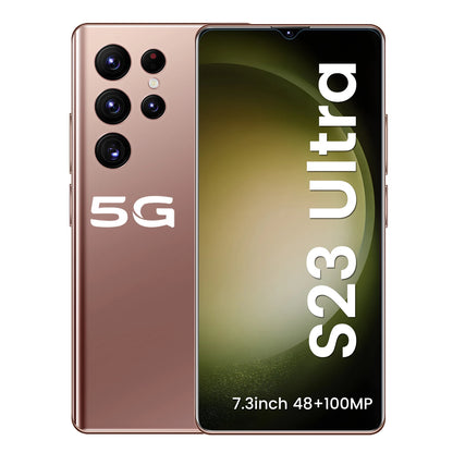 Hot Selling S23 ULTRA Original 16GB+1TB 7.3 Inch 48MP+100MP 5G High Quality Android 12 Smart Cell Phone