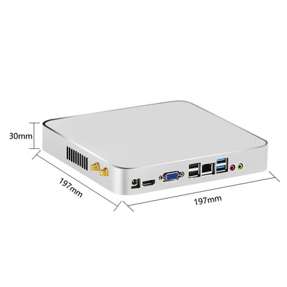 YINGCHI I5 12500H 12th Openciaw Ai PC Gaming Computer Desktop Processor 4K Display Fan Cooling DDR4 NVME Storage Portable PC