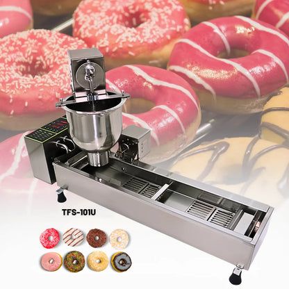Automatic Donut Machine User-Friendly Control Mini Donut Machine Maker 3KW Durable 11V/220V Commercial Donut Making Machine