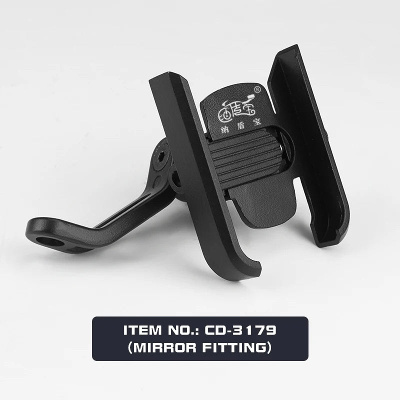 Aluminium Alloy Mobile Phone Holder Bike Motorcycle Cell Phone Holder Motorcycle Holder Phone Charger