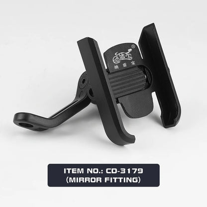 Aluminium Alloy Mobile Phone Holder Bike Motorcycle Cell Phone Holder Motorcycle Holder Phone Charger