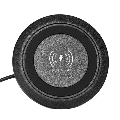 Fast Wireless Charger Pop-up Desktop Embedded Fast Wireless Charger With USB Port 30W Universal For Iphone Xiaomi Smartphone