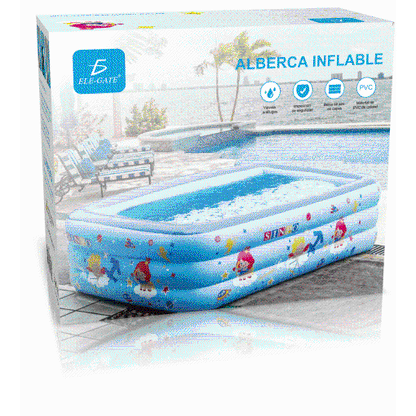 Family Inflatable Pool Mexico B2004 JUG.23.210*135*55