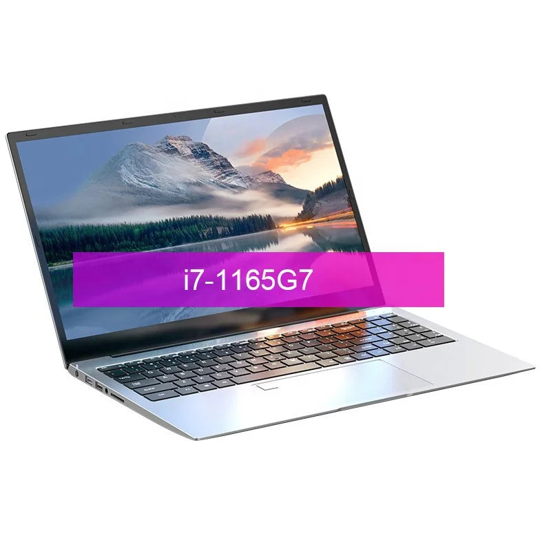 2024 New Laptop I7 Core 1165G7 11th 15.6 Computer Original Computadoras Portatil Laptops Netbook With Win 10 11