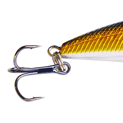 Hengjia Artificial Minnow Lure Hard Fishing Bait 69mm 5g 10 Colors Floating Lures Pesca Swimbait for Casting