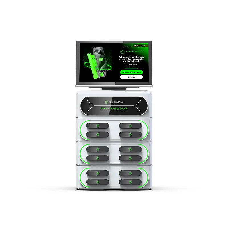 Phone Charger Mobile Sharing Power Bank and Power Bank Rental Stand Charging Station for Mall Restaurant Vending Machine