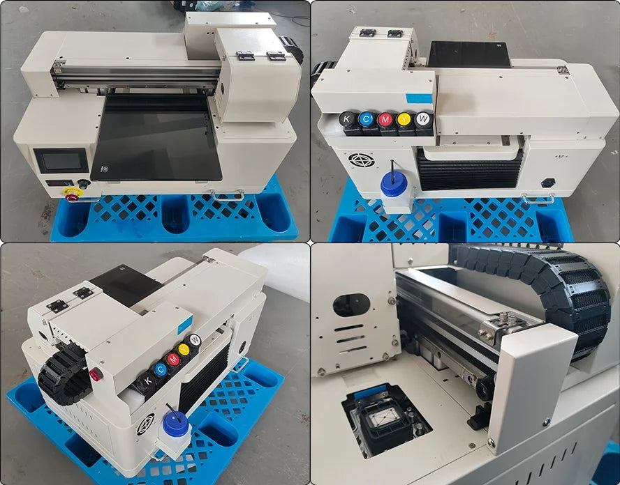 Digital Cheap Small A4 Size Direct Inkjet Uv Dtf 3d Flatbed Printer Machine for Mobile Cover Metal Acrylic Tp