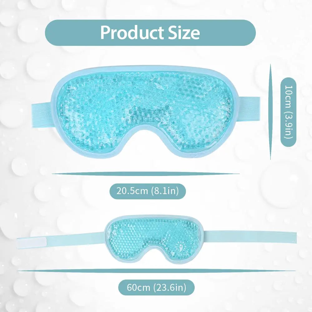 2025 New Medical Freezable Cooling Eye Mask Hot or Cold Gel Eye Compress Eye Health Supplies