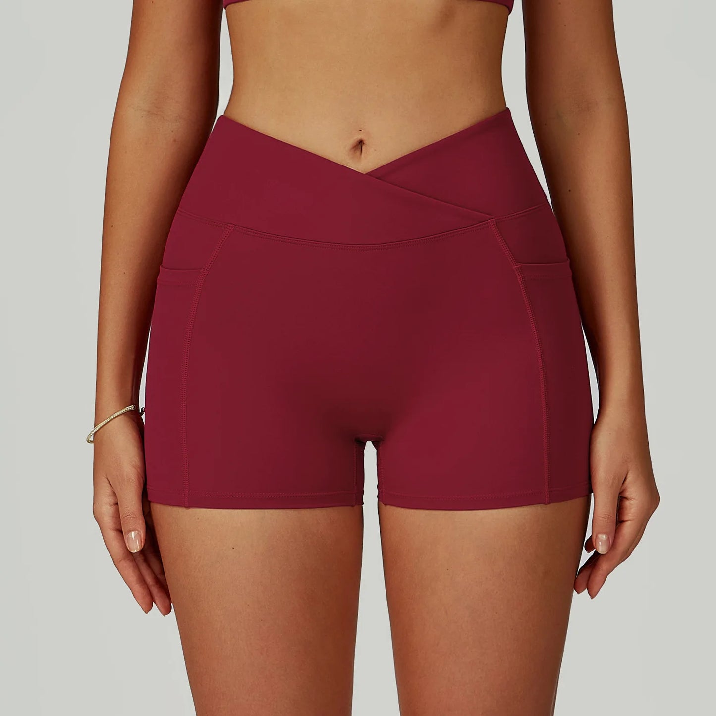YIYI Wholesale 5pcs Summer High Quality Workout Suits Cooling Flare Leggings Athletic Sets Girls Gym Clothing Sets for Women