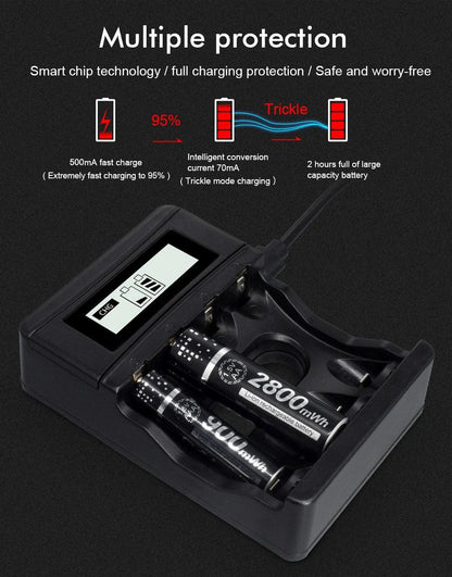 100% New 1.5V AAA Rechargeable Battery 900mWh 1.5V Li-ion Lithium Liion Li ion 3A aaa Batteries for Toy Car Camera Flashlight