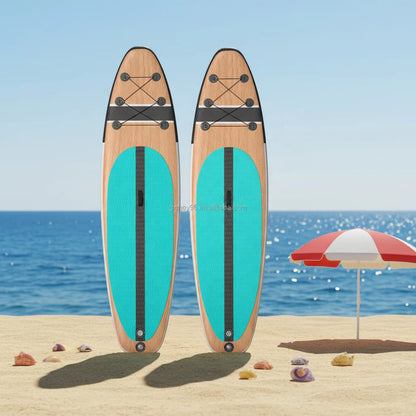 Meierya Hot New Design Inflatable SUP Paddle Board Drop Stitch Technology PVC/EVA Material 1 Year Warranty for Lakes Rivers
