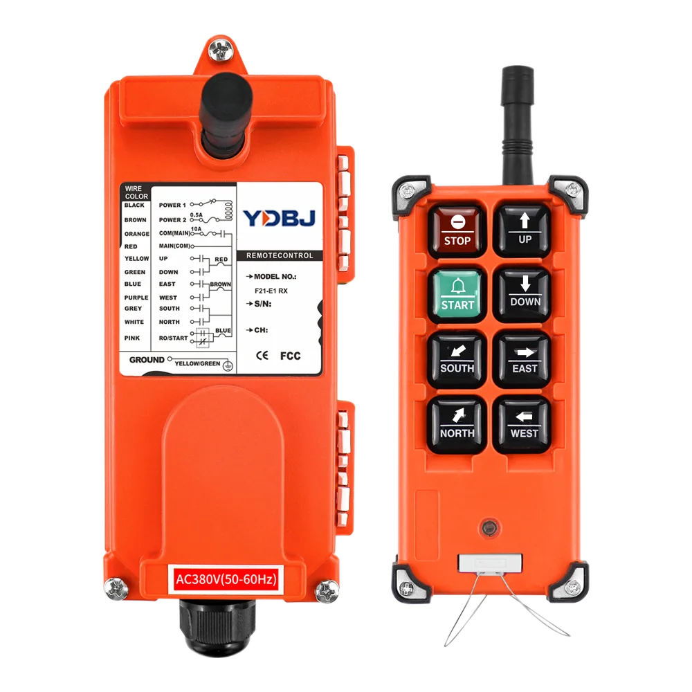 Radio Remote Control F21-E1B Overhead Crane Balance Car Wireless Remote Control of Truck Crane Remote Control Tail Lift