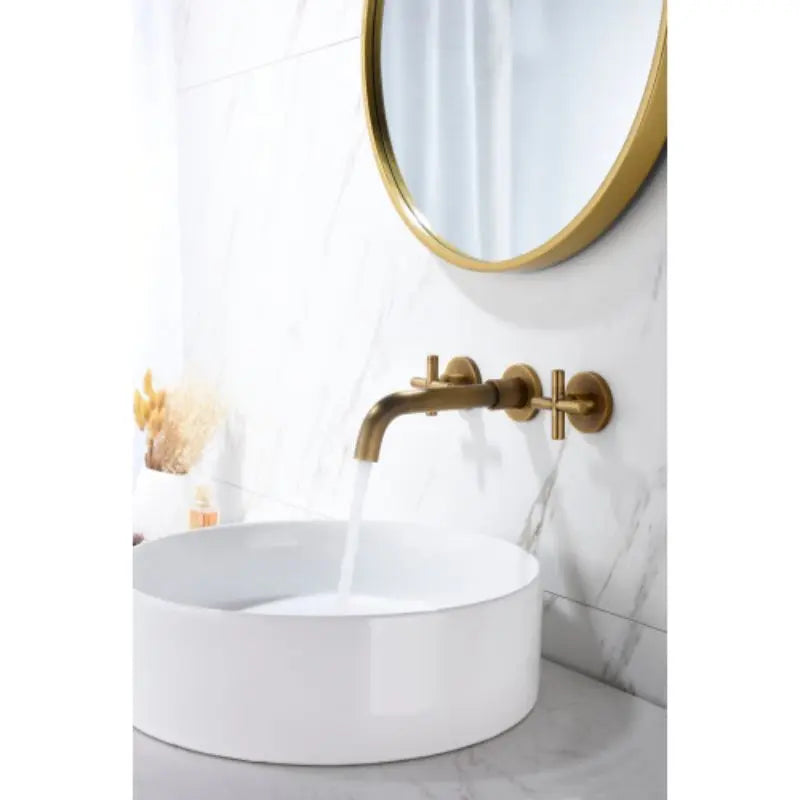 Usa Free Drop Shipping Wall Mounted Bathroom Sink Faucet Tap Dispenser America Ready Stock Taps Shower Bathroom Faucet