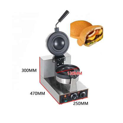 Factory Sale Pan UFO Burger Maker Machine Flying Saucer Hamburger Press Making Equipment for Bakery