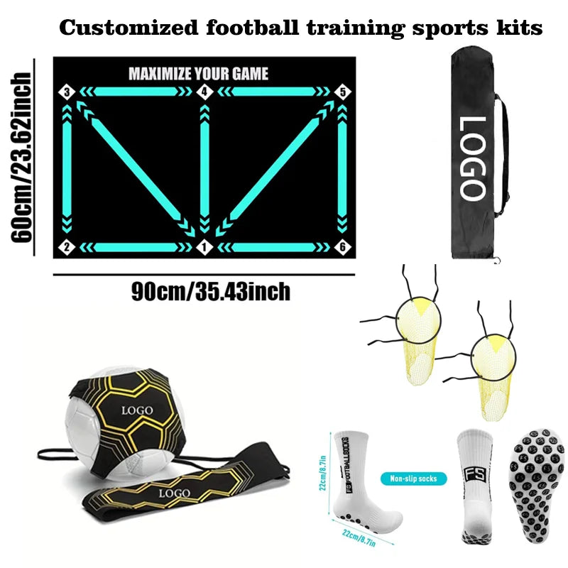 FDFIT Sport Perfect Football Training High Performance Mat Durable Bag Strong Football Net Breathable Socks Precision Trainer