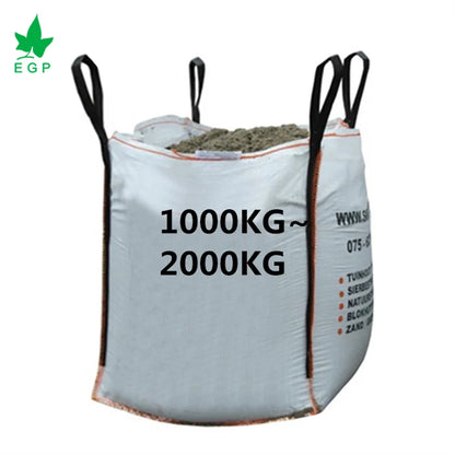 EGP Big Bag 2200lbs PP Woven Bag 1000kg 1100kg 1200kg 1300kg 1400kg 1500kg FIBC Bag for Agriculture Industry Uses