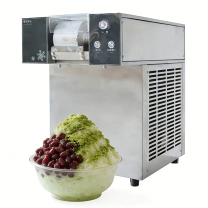 Portable Electric Snow Ice Shaver Machine Stainless Steel Eco-Friendly Commercial Hotel Household Outdoor Festival Fair Night