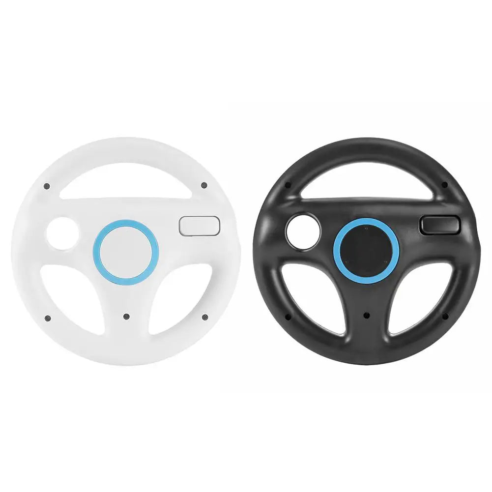 New Durable Plastic Steering Wheel For Nintend For Wii For Mario Kart Racing Games Remote Controller Console Drop Shipping