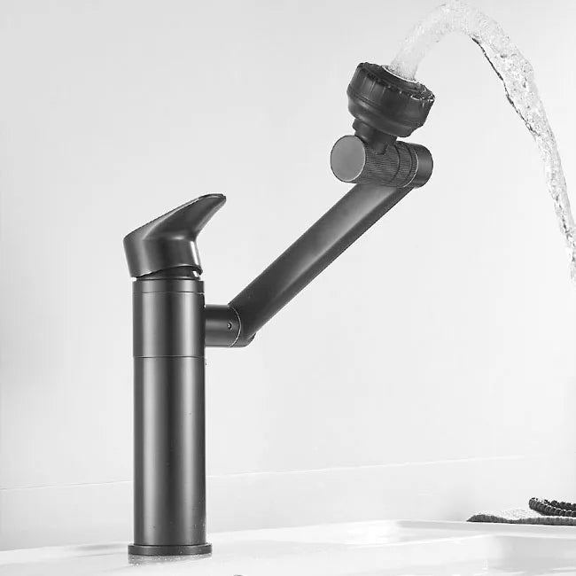 Faucet 360 Rotating Single Hole Multifunctional Hot and Cold Water Home Kitchen Bathroom Faucet