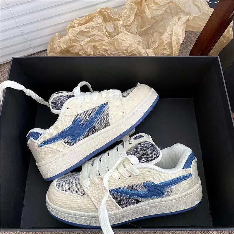 National Trend Niche Board Shoes Women Ins Trendy 2026 Spring Summer New Student Versatile Sports Casual Bread Shoes