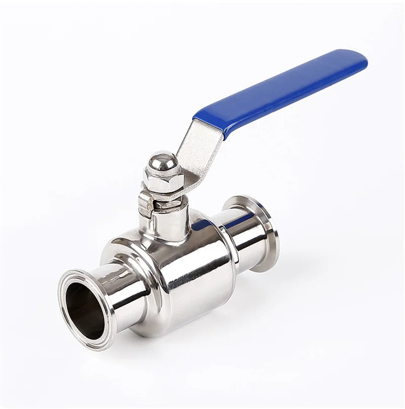 Sanitary Tri Clamp Ball Valve SS304  PTFE Seat 3/4" 1" 1.5"